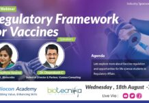 Biocon Academy FREE Webinar on Regulatory Framework for Vaccines – A Biotecnika Exclusive Biocon Academy