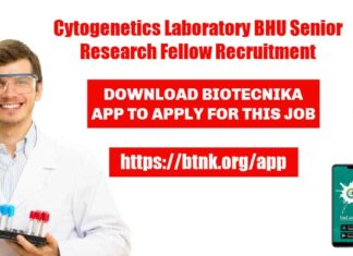 BHU SRF Job Opening