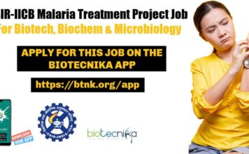 CSIR-IICB Project Job