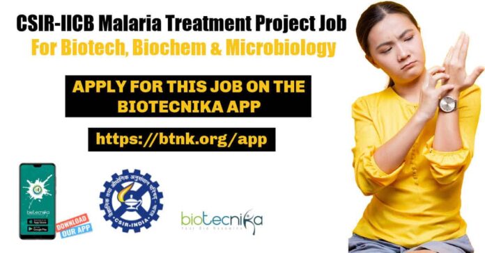 CSIR-IICB Project Job