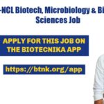 CSIR-NCL Project Jobs