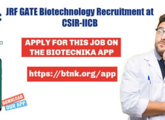 CSIR-IICB JRF