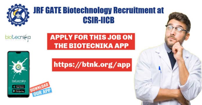 CSIR-IICB JRF