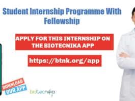 Student Internship Programme at