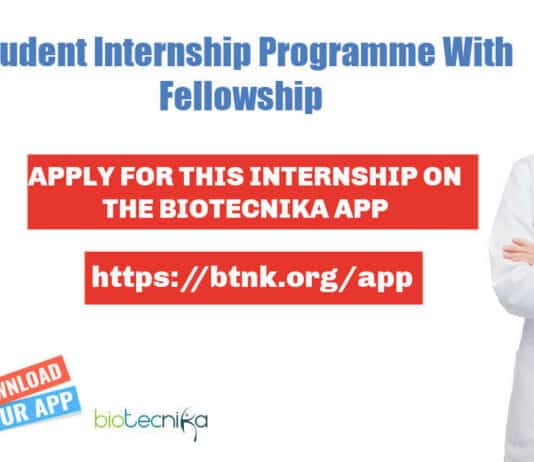 Student Internship Programme at