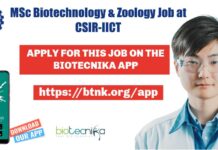 CSIR-IICT Biotech Project Associate Recruitment, Online Application IICT Biotech Jobs