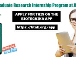Graduate Research Internship Program