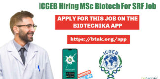 ICGEB Research Vacancy