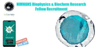 NIMHANS Job Research Fellow