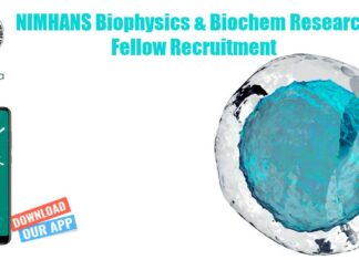 NIMHANS Job Research Fellow