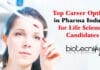 Top Career Options in Pharma Industry for Life Sciences Candidates – Must Read Best Career option In Pharma Industry