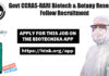 Govt CCRAS-RARI Biotech & Botany Research Fellow Recruitment Govt CCRAS-RARI Biotech