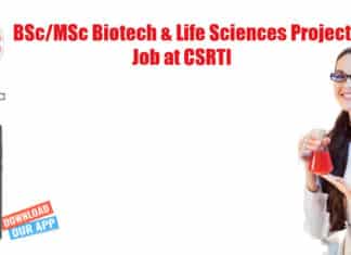 Govt CSRTI Biotech &