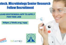 IVRI Biotech, Microbiology Senior Research Fellow Recruitment ICAR-IVRI Microbiology SRF Job