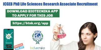 ICGEB PhD Job