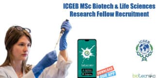 ICGEB Vacancy Available