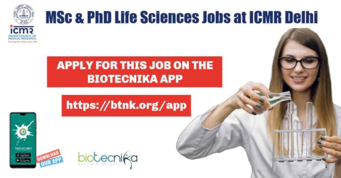 ICMR Delhi Life Sciences