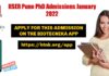 IISER Pune Admissions 2022