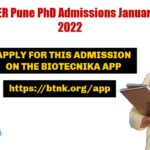 IISER Pune Admissions 2022