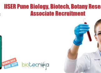 IISER Pune Associate Job