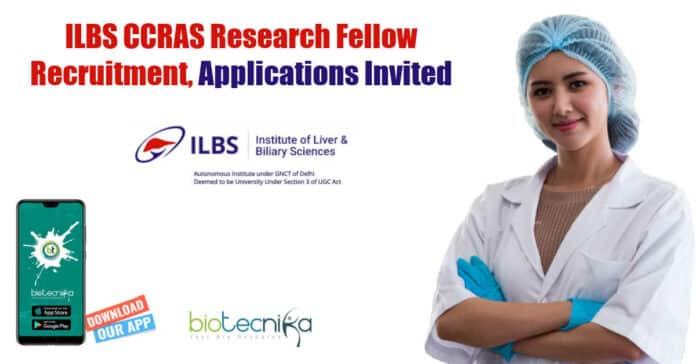 ILBS SRF Jobs