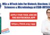 CSIR-IMTECH Life Sciences Project Associate Recruitment, Online Application Process IMTECH MTech