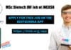 JNCASR MSc Biotechnology Research Fellow Recruitment, Applications Invited JNCASR Biotech JRF Job