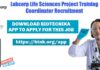 Labcorp Life Sciences Project Training Coordinator Recruitment Labcorp Life Sciences Project