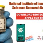 National Institute of Immunology Life Sciences Research Recruitment Life Sciences NII Associate