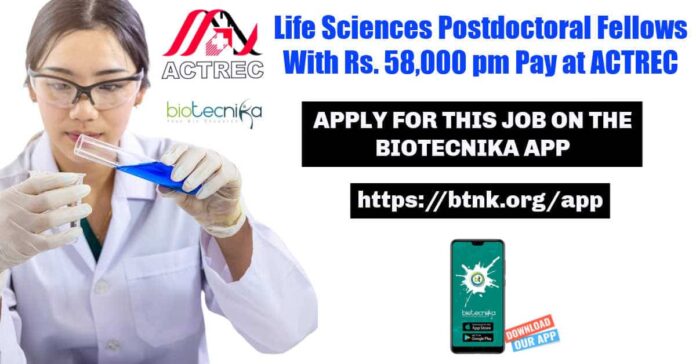 Life Sciences Postdoctoral Fellows