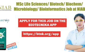 NIAB Project Associate Recruitment, Online Application Process NIAB Associate Job