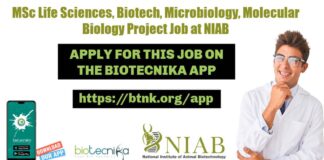 NIAB Project Assistant Recruitment