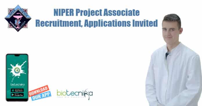NIPER Project Associate
