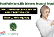 NIPGR Plant Pathology & Life Sciences Research Recruitment NIPGR Plant Pathology