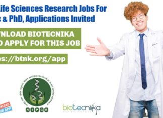 NIPGR Research Jobs For