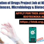 NIRRH Project Vacancy