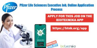 Pfizer Life Sciences Executive