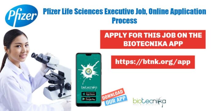 Pfizer Life Sciences Executive
