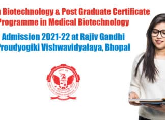 RGPV Admissions 2021-22