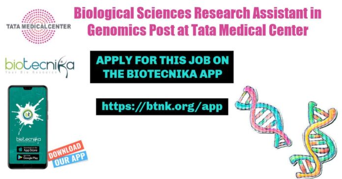Research Assistant in Genomics