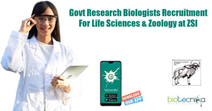 Research Biologists at ZSI