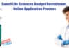 Sanofi Life Sciences Analyst Recruitment, Online Application Process Sanofi Life Sciences Analyst
