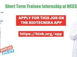 Short Term Trainee Internship