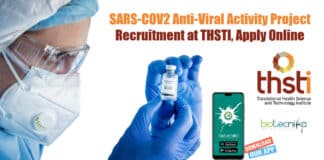 THSTI Project Job Openings