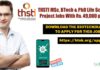 THSTI MSc, BTech & PhD Life Sciences Project Jobs With Rs. 49,000 pm Pay THSTI Project Vacancies for