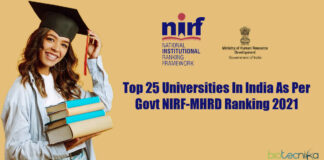 Top 25 Indian Universities