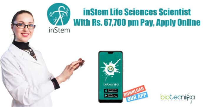 inStem Life Sciences Scientist