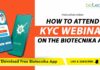 How to Attend KYC Webinar On The Biotecnika App – Check Details Know Your Company Webinar