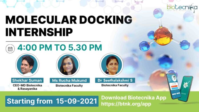 Molecular Docking Internship