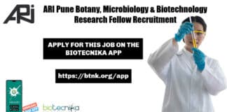 ARI Pune Botany